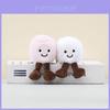 Plush Cotton Candy Keychain With Cute Animal Design For Kids Gifts