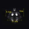 With Turntable Base Round Cake Lid Dome for Party Weddings