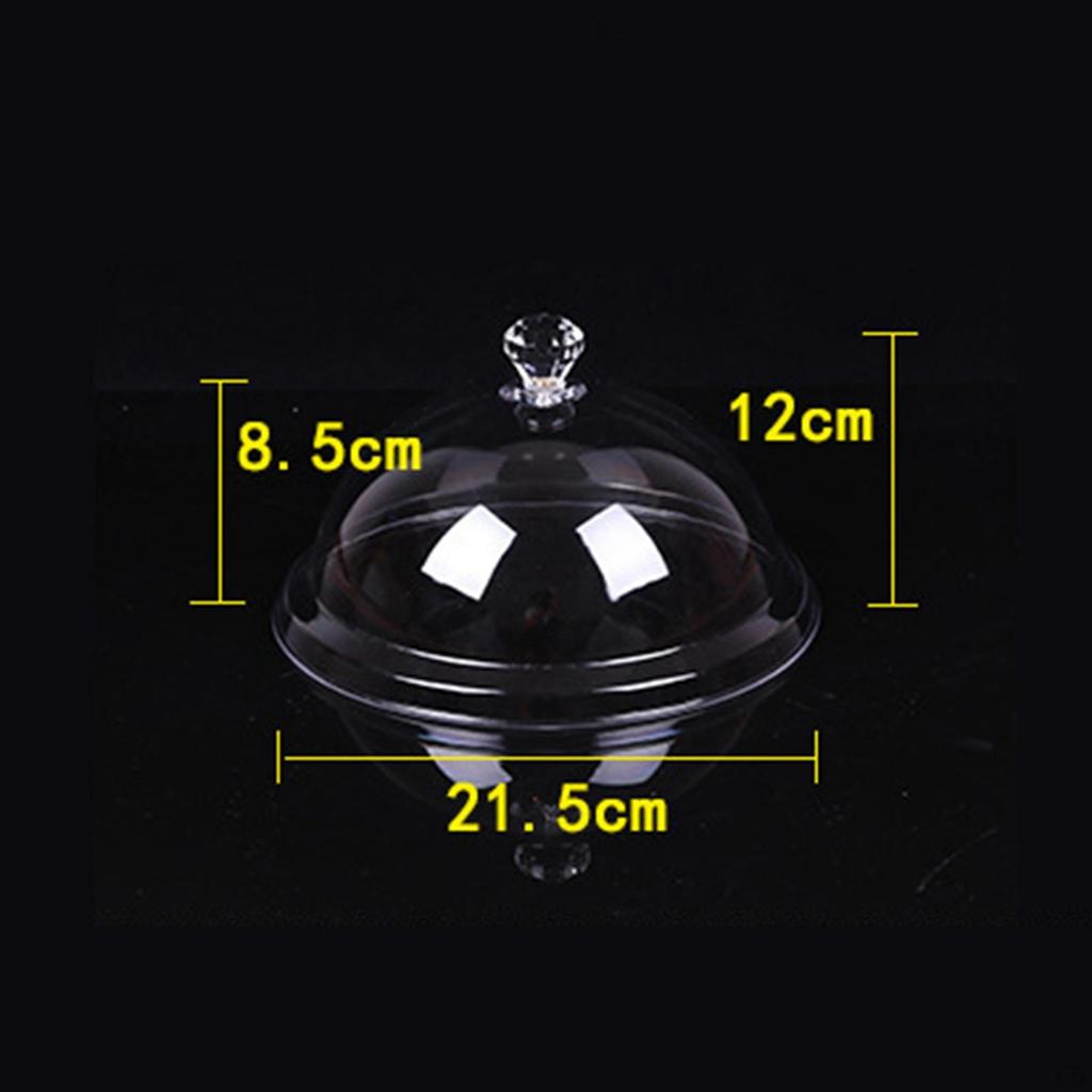 Mit Drehteller, runder Kuchendeckel, Kuppel für Partys und Hochzeiten