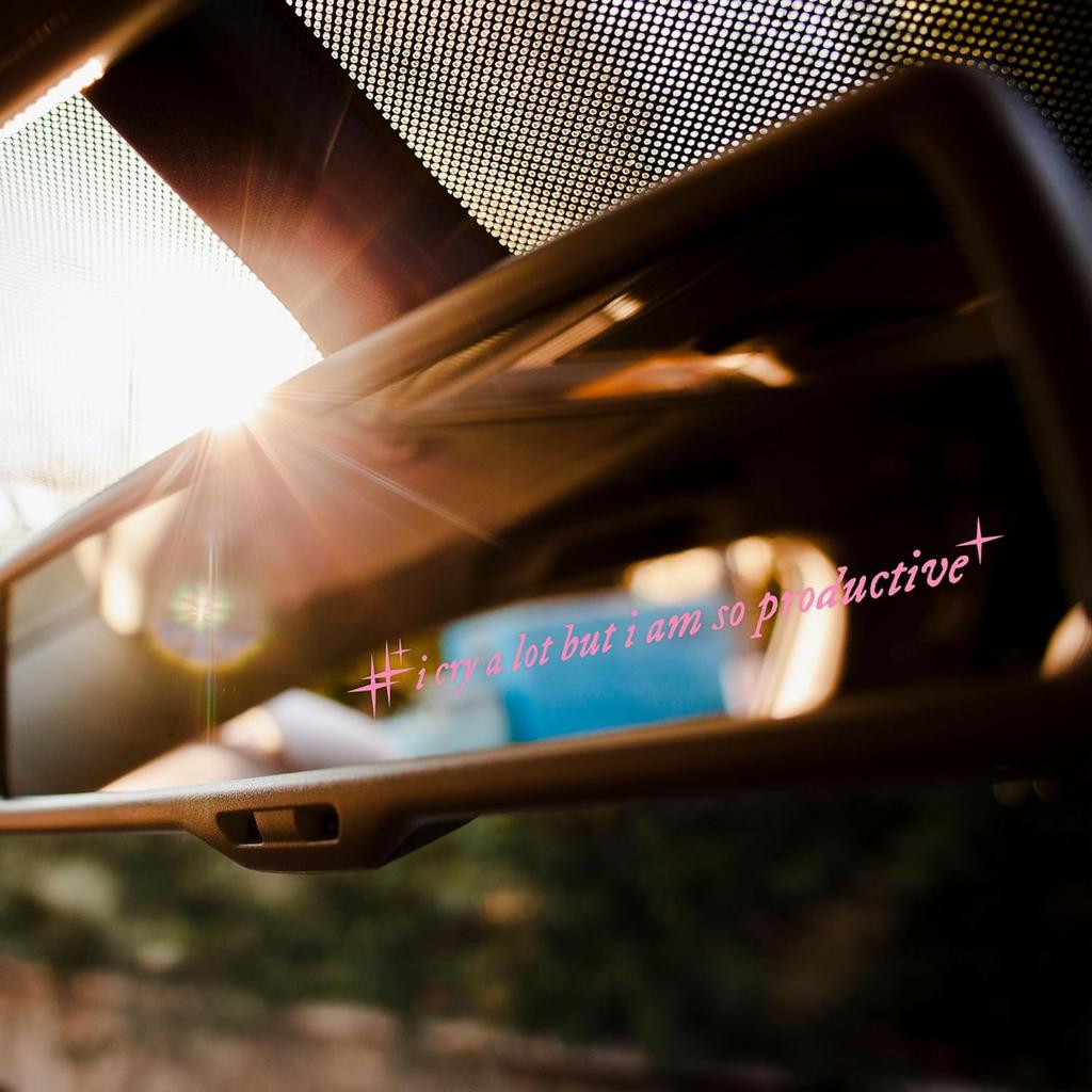 Set 3Pcs Be Kind Yourself Rearview Mirror Decal