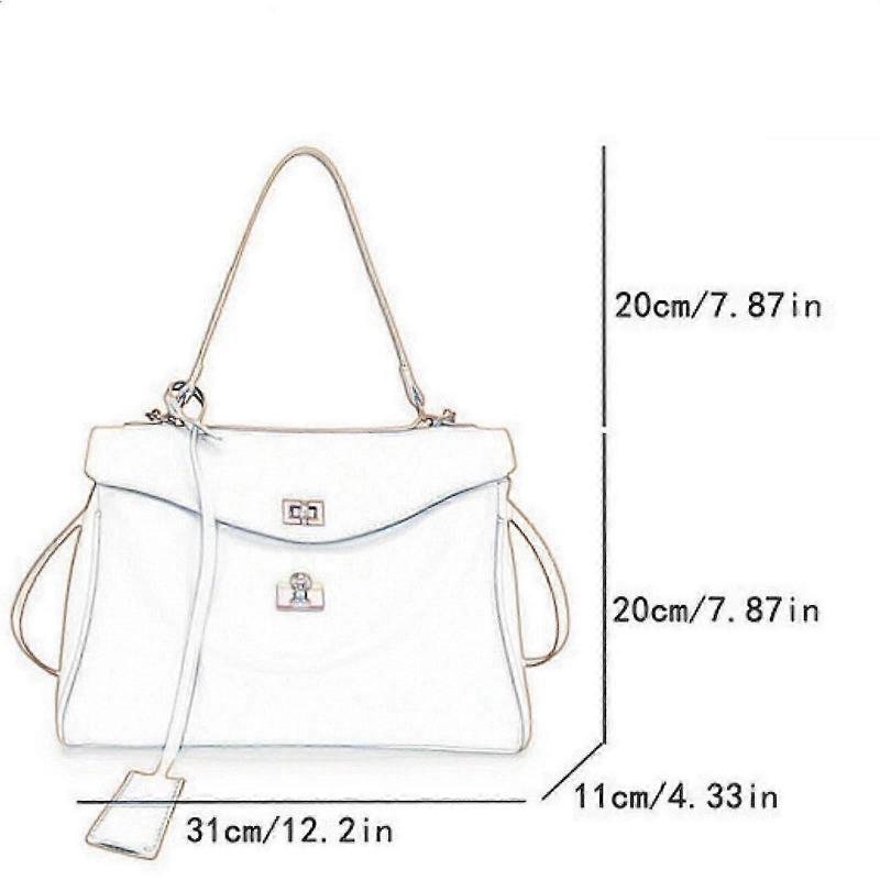 Women Shoulder Bag with Adjustable Shoulder Strap for Party Commuting Street Black 2025