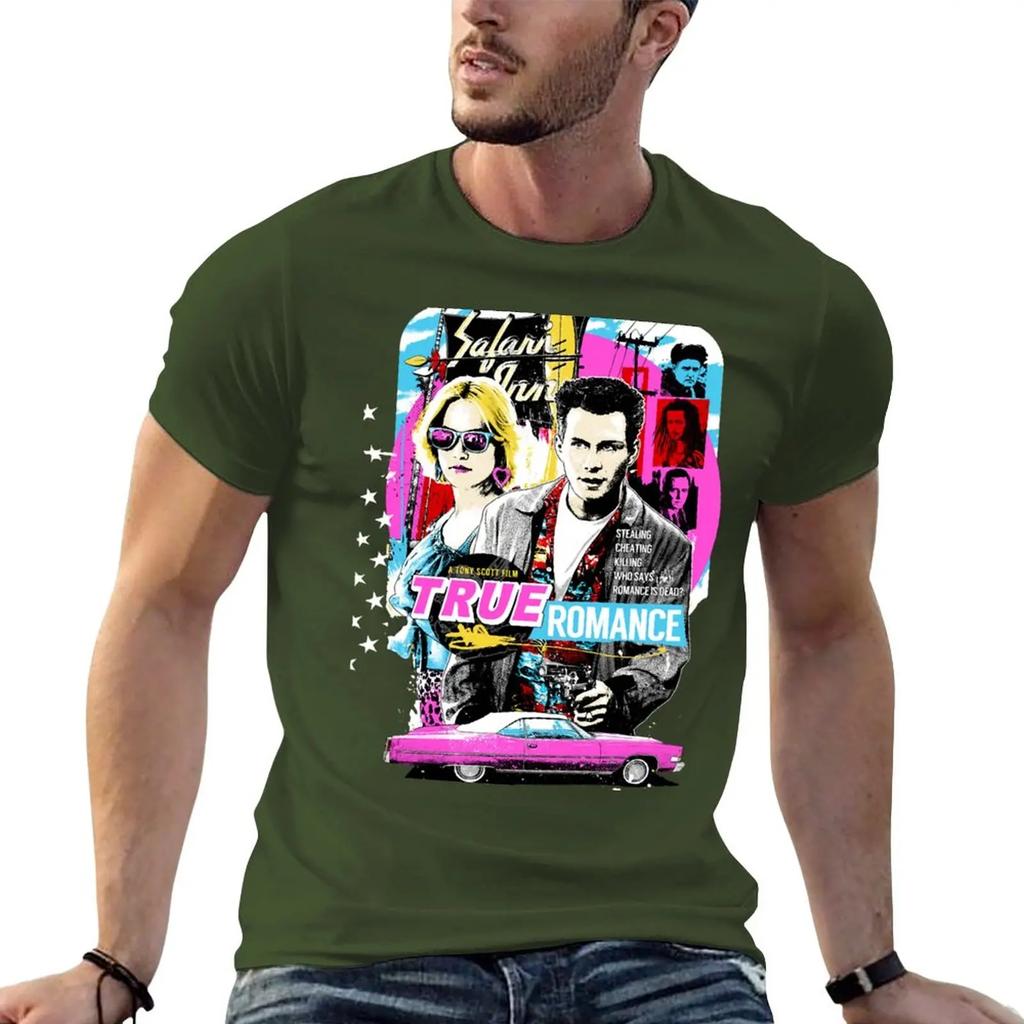 Neues 90er-Jahre Liebesroman-T-Shirt Sweatshirts Ästhetische Kleidung Niedliche Kleidung Designer-T-Shirt Herren