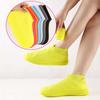 Waterproof Shoe Covers Non-Slip Rubber Overshoes For Rainy Days Reusable Boot Protectors M/L Wet Weather Accessories