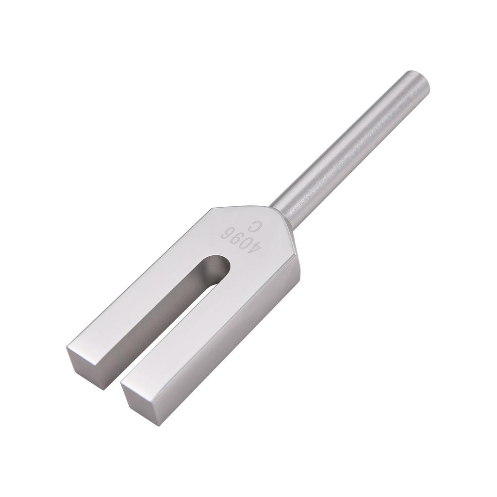 4096Hz Tuning Fork with Wooden Hammer for Sound Musical Instrument Yoga Relaxation Aluminum Alloy