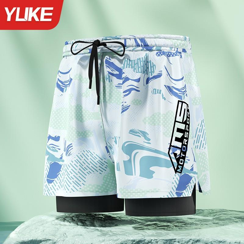 Mens Board Shorts Swim Trunks Swimming Beach Water Sports Quick Dry UV Protection