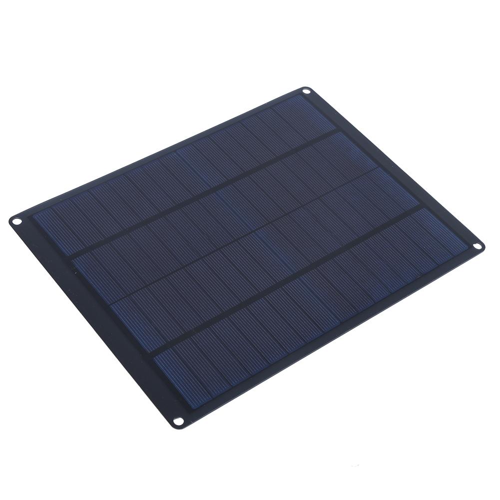 10W Solar Panel Kit Waterproof Portable Power Charger Photovoltaic Panel for Car Phone Charge