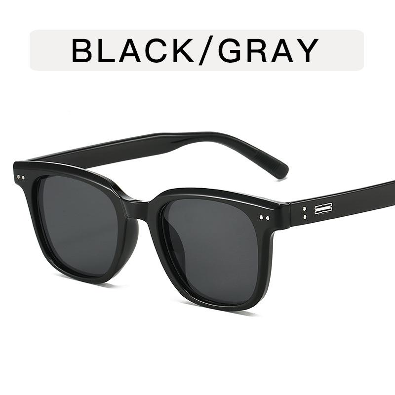 Square Shape Sun Glasses for Men Korean Fashion UV400 Protection Sunglasses Women  Female Sunglass