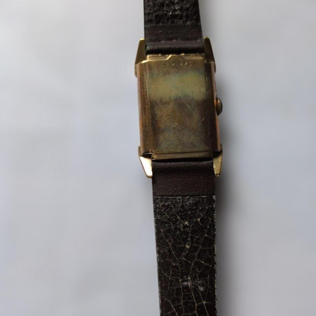 Used BULOVA Manual Wind Rectangular Case Watch