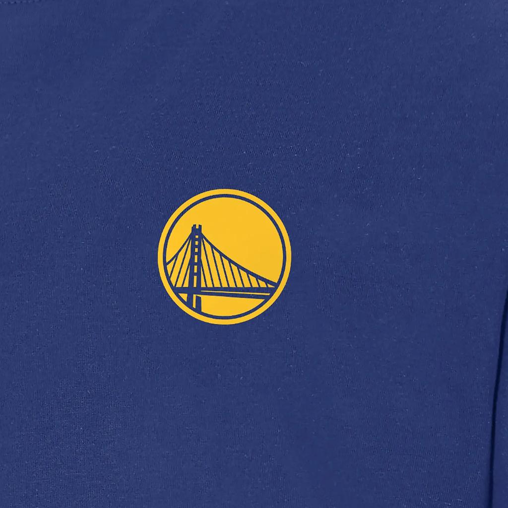 Nike Golden State Warriors Alphanumeric Print Knit Short-Sleeve T-Shirt Men Tops Royal-Blue FQ6045-495