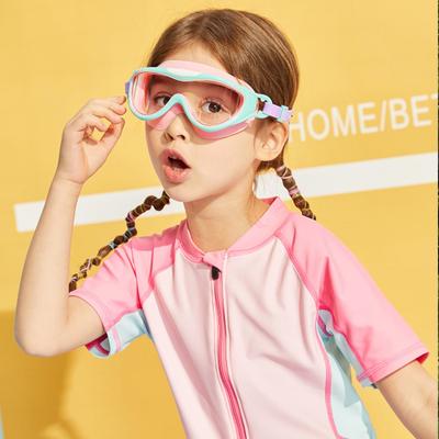 Youth Swimming Goggles, Large Frame Swimming Goggles, Water Sports Swimming Goggles Suitable for Ages 5-12