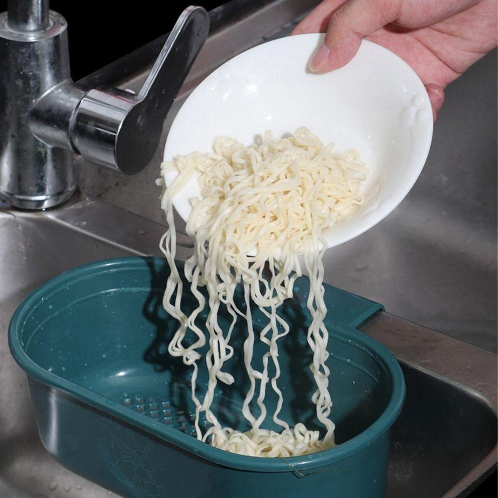3 Colors Leftover Sink Multifunctional Sink Food Catcher Sink Drain Basket Household