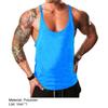Kamizelka Fitness z Okrągłym Dekoltem, Jednolity Kolor, Oddychająca, Bez Rękawów, Luźny T-shirt, Odzież do Kulturystyki, Streetwear