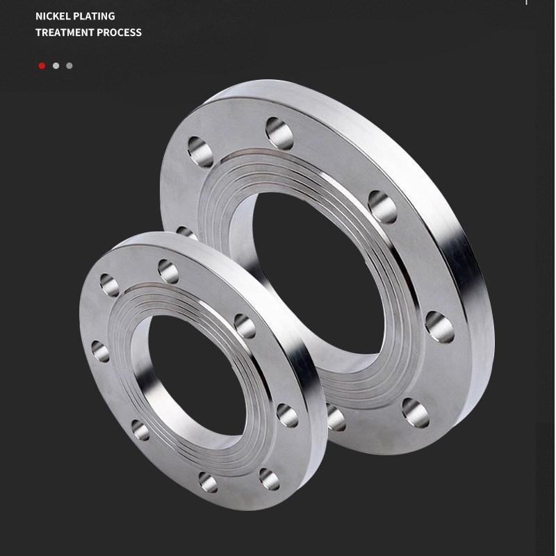 Carbon Steel Neck Plate Flange for Butt Welding, Slip-on, Forged Large Diameter Disc