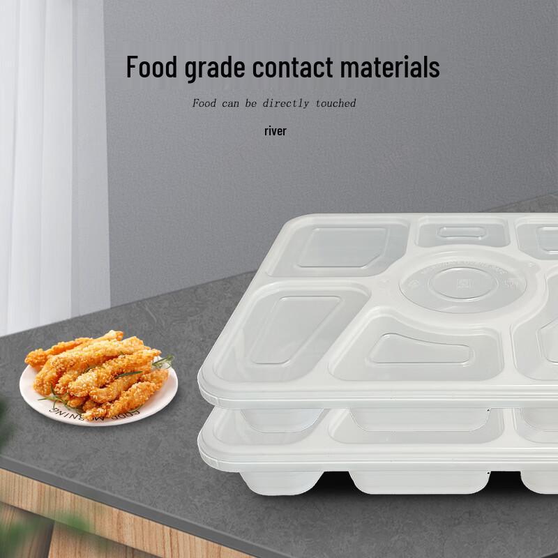 Einweg-Plastik-Takeaway-Lebensmittelbehälter mit Deckeln