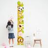 Kids Room Nursery Height Measure Wall Sticker Cartoon Animals Unicorn Dinosaur Growth Chart