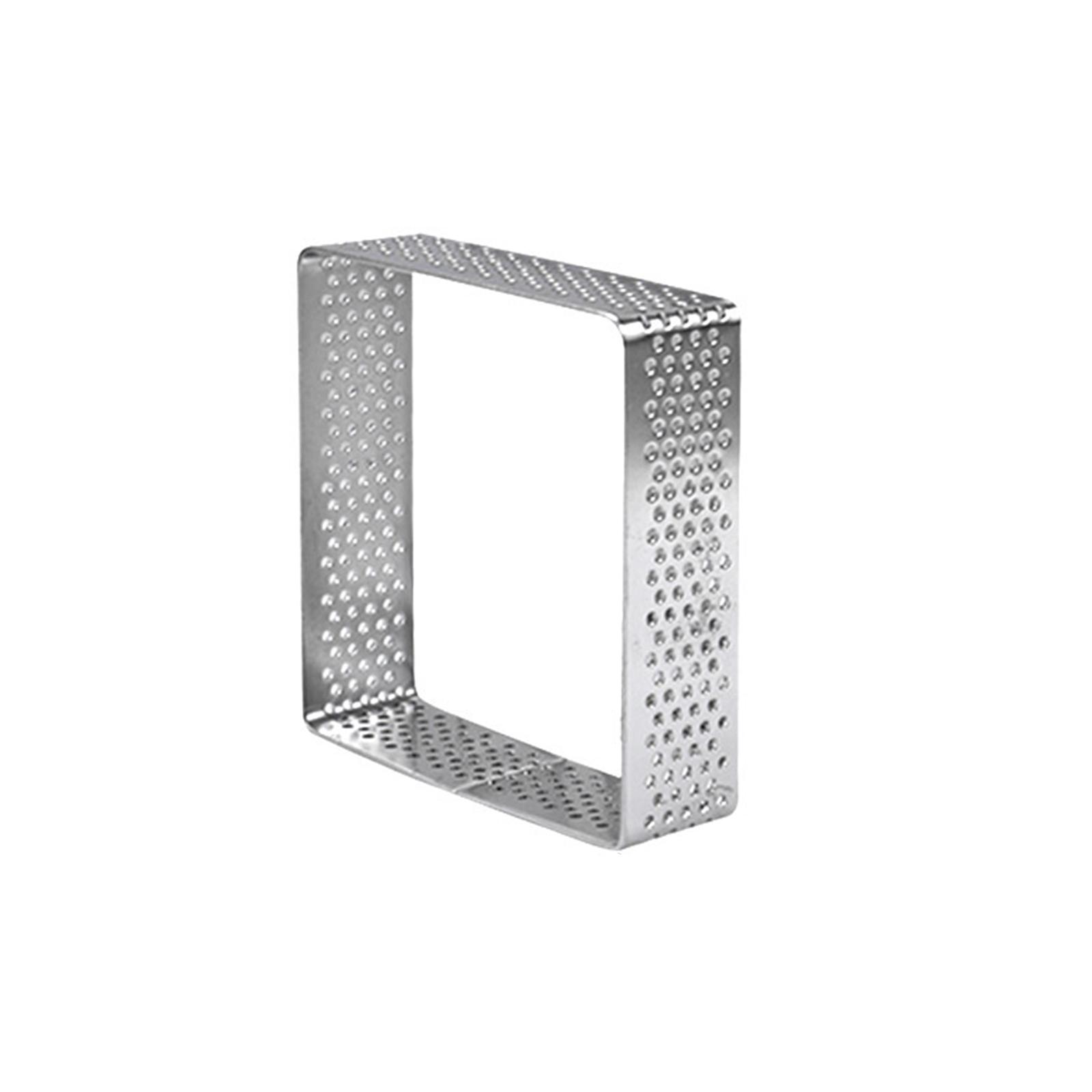 

Форма для торта из нержавеющей стали в форме квадрата Кольцо для торта из нержавеющей стали Кольцо для выпекания Инструменты для выпечки Подарки для любителей выпечки 10