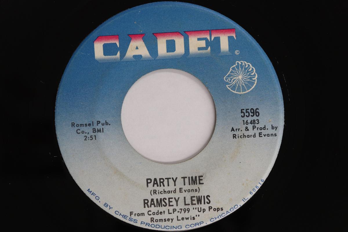 

7inch Record RAMSEY LEWIS - Party Time 5596 Cadet 1968 US Jazz Used