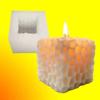 3D DIY Geometric Chocolate Mousse Honeycomb Silicone Candle Mold Soap Resin Mold Home Decor