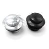 Harley Sportster XL883/1200 Chrome Alloy Push-Style Dual Fuel Tank Cap