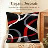op Art Echo Spectrum Cushion Cover Natural Linen Organic Fabric DoubleSided Printing Sofa Home Decor Gift Pillow Case