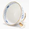 NARUMI Milano Blue Tea Cup and Saucer, 210cc, Made In Japan, 9682-2229