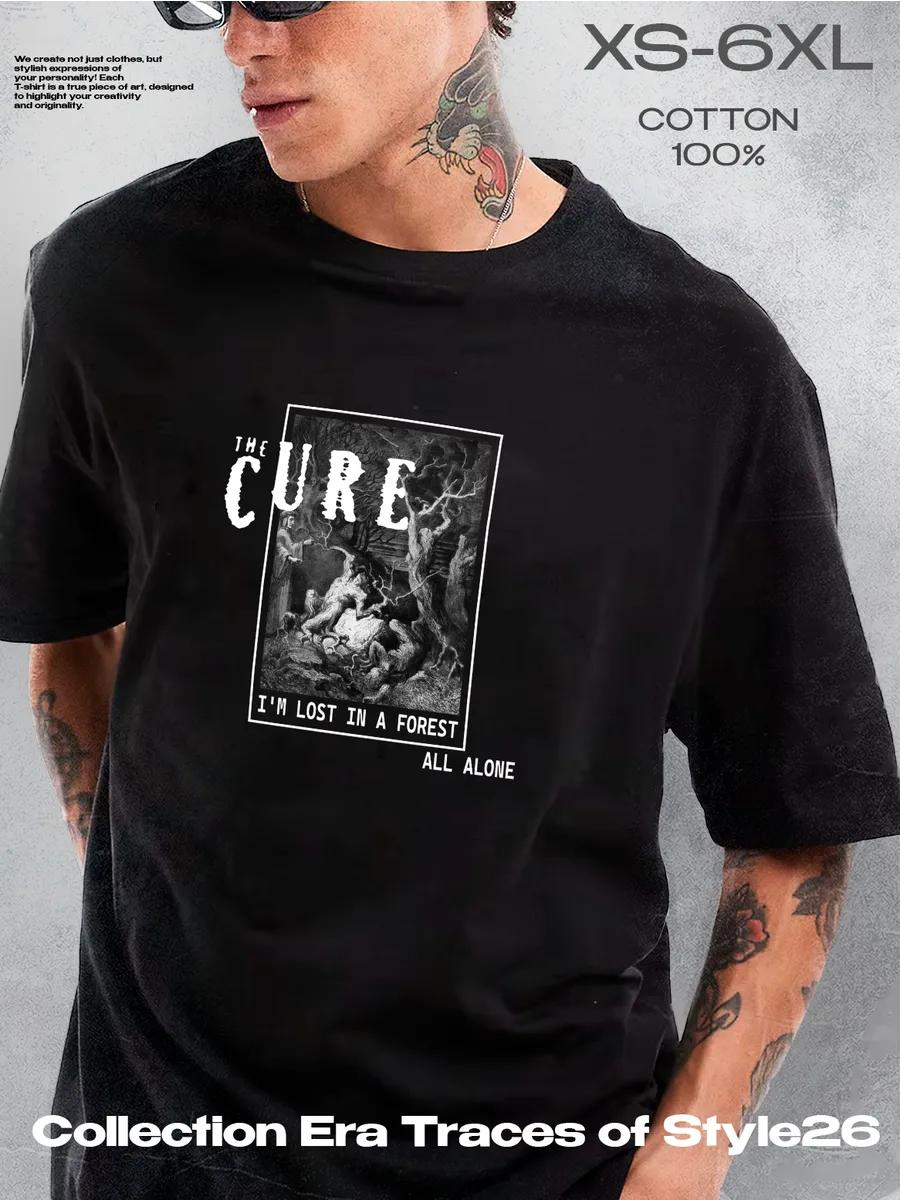 Solid color Y2K oversized yan toples print T-shirt 2XL