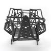 Black Metal Welding Roll Cage Frame Body Chassis for   Wraith 1Celsius10 Scale RC Car