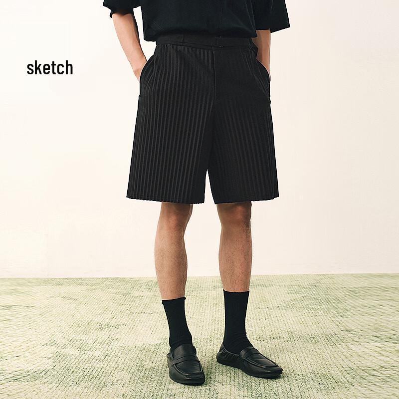 CROQUIS Men s Mid-Length Straight Fit Shorts M