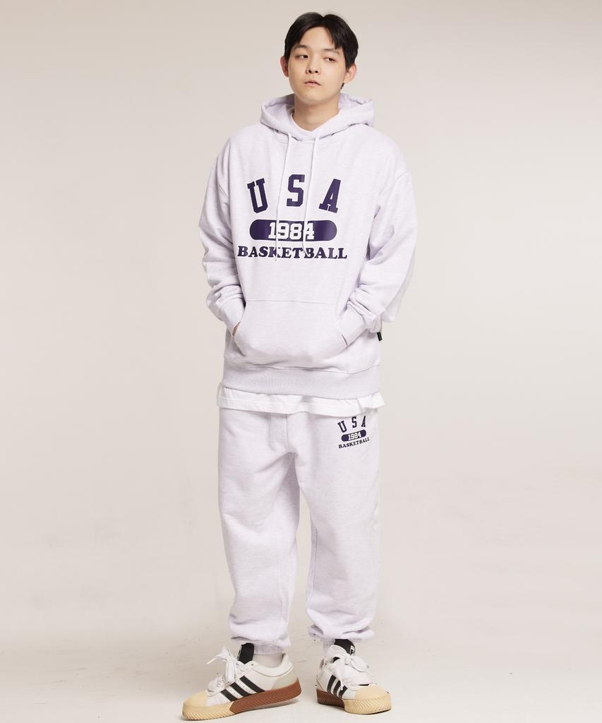Usa Basketball Training Set Melange Navy
