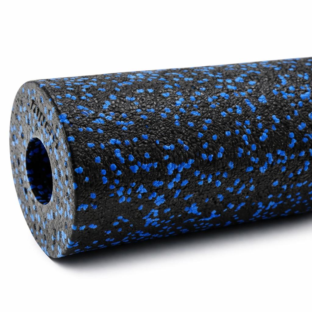 Roller for massage exercises 45 cm - black