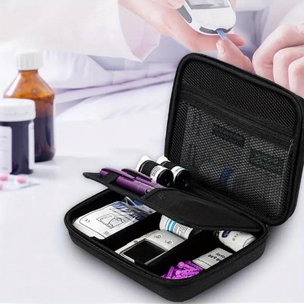Shockproof Insulin Vial Carrying Box Waterproof Insulin Tools Organizer for Home