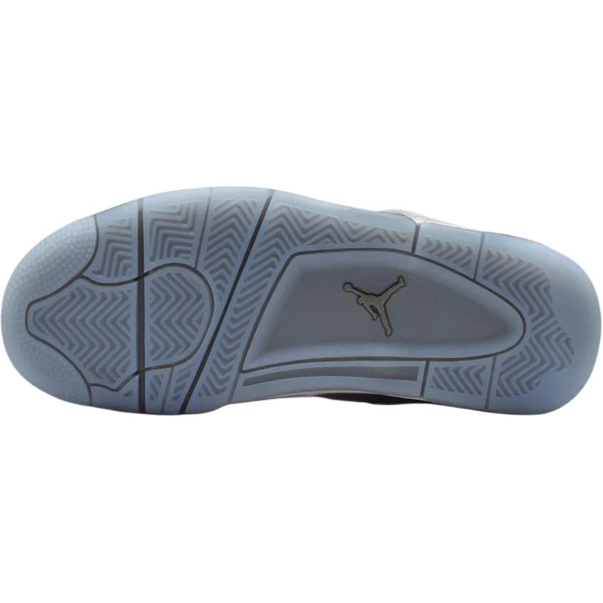 Jordan Air Jordan 4 Mid top Children's Basketball Shoes Gray Blue Teenagers HV4401-014