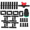 34Pcs/Set Drip Irrigation Kit G1/2 Faucet Adapter Tee Connector Spray Watering Supplies