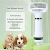 Smart Electric Hot Air Pet Grooming Brush - 3-in-1 Hair Dryer, Detangling & Straightening Comb for Fast Drying Dogs & Cats