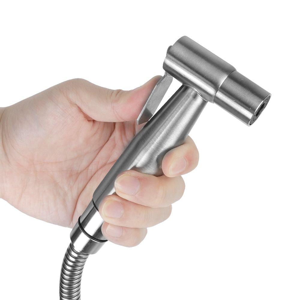 Handheld Hand Bidet Faucet Stainless Steel Toilet Sprinkler Set Toilet Bidet Sprayer  Bathroom