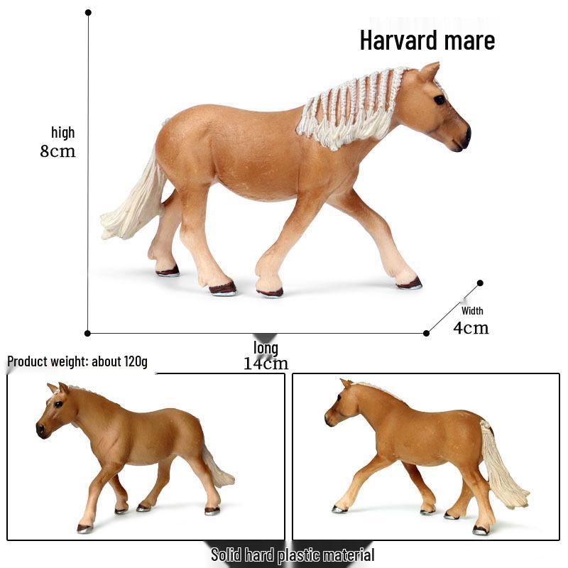 Children's Prancing Horse and Jockey Toy Set