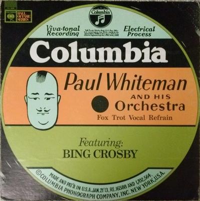 LP Record PAUL WHITEMAN & HIS ORCHESTRA, BING - Paul Whiteman And His Orchestra Fea CL2830 Columbia 1970 US Jazz Used