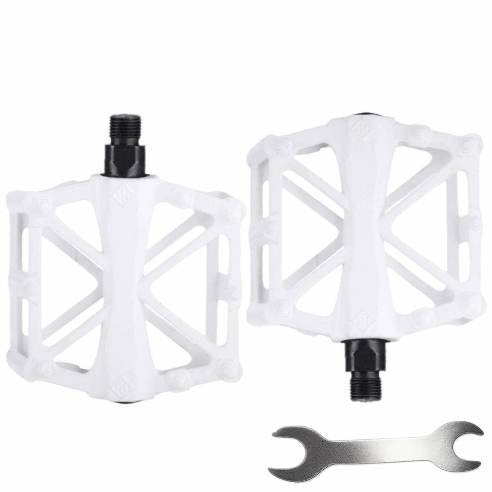 2PCS Lightweight Bike Pedals Aluminum Alloy Mountain Bike Foot Pedal  Cycling Upgrade