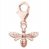 Gilded Pendant With Insect Bee Insect Little Bee Bee Wasp 925 Silver