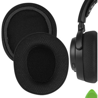 Geekria Comfort Ear Pads, Compatible with SteelSeries Arctis Nova Pro Wireless and Nova Elite Headphones, Ear Pads/Ear Cups (Mesh Fabric/Black)