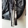 Mukyung Korean Traditional Knot Black Needle Quartz Norigae Keyring