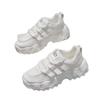 Women's Height Increasing Shoes 2024 Spring Summer New Style Mesh Ventilation Casual Anti-Slip Versatile Sneakers Women's Autumn
