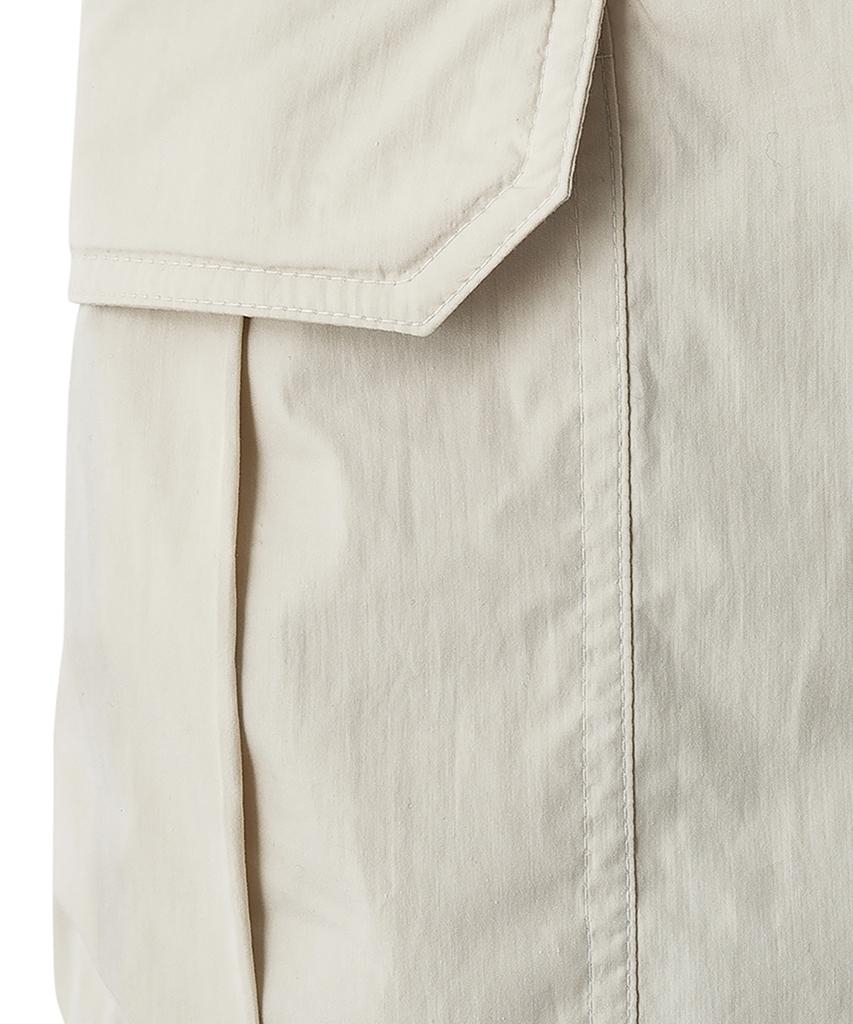 Noir For Woman Padded Parachute Skirt (Cream)