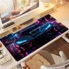 Cool Sports Racing Vehicle Art Mousepad Table Mat Large Size For Bedroom Office Desktop Laptop Keyboard Pad