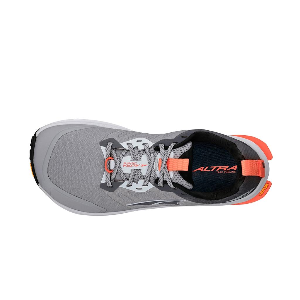 Altra Lone Peak 9+ Pohodlné boty na trailový běh Dámské běžecké boty Šedá AL0A85RH-280