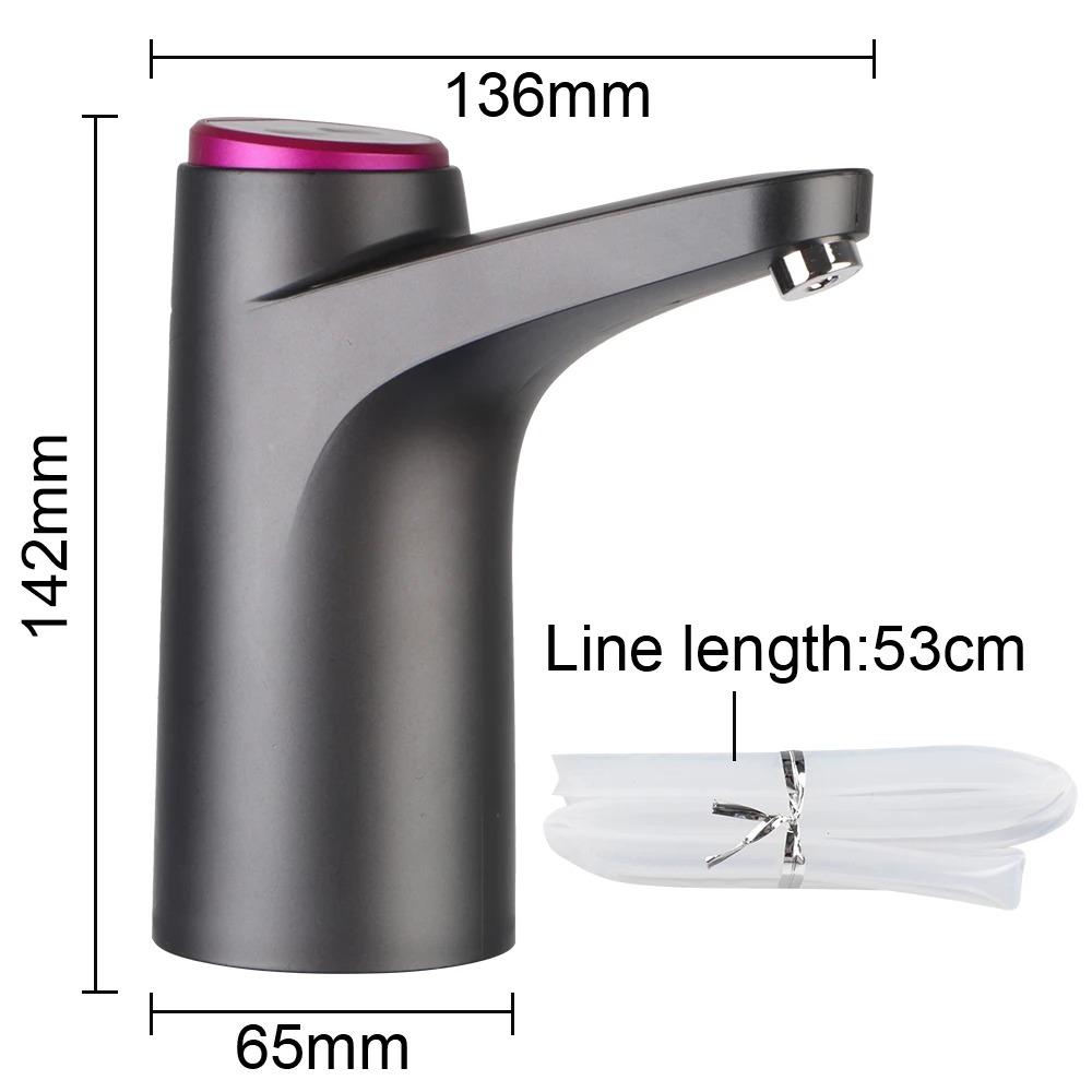 UNTIOR Button Dispense Automatic  Gallon Bottle Drinking Switch Touch Control Electric Water Pump Button Dispenser USB Charging