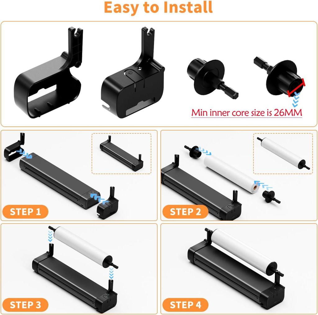 Phomemo Quick-Dry Thermal Tattoo Printing Paper - A4/A5/B5/Letter Sizes