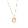 100 Languages 'I Love You' Projection Necklace - Star & Moon Diamond Clavicle Chain Pendant