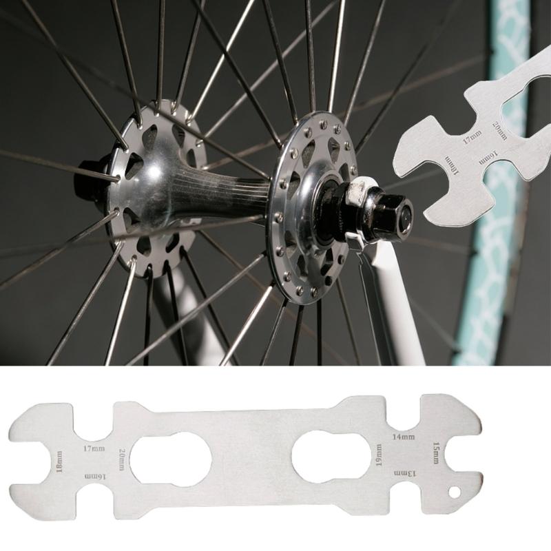 Multifunction Wrench Flat Hexagon Wrench Spanner Tool for Bike Bicycles Cycling