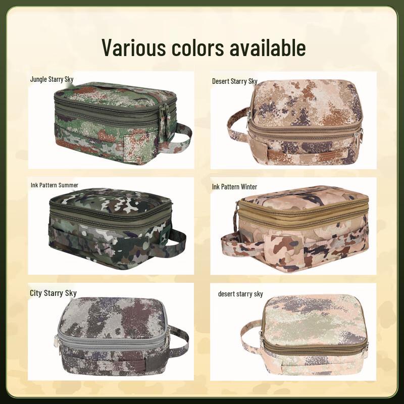 Camouflage Outdoor Lunch Box Bag